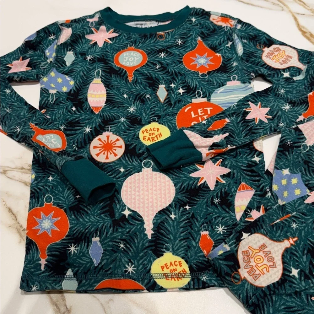 Old navy Kids Pajamas Set - Green and Multicolor